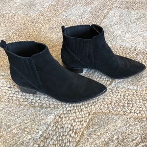 Marc Fisher Booties - Suede, size 7, like new